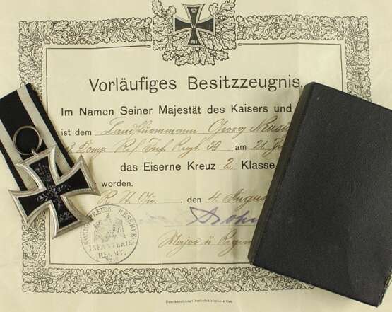 Eisernes Kreuz 1914, - photo 1