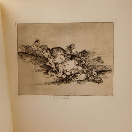 FRANCISCO DE GOYA, Los Desastres De La Guerra von Goya, 1921, - Foto 5