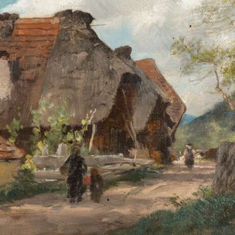 KAPPIS, ALBERT (1836-1914), "Im Schwarzwald", - Foto 4