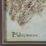 WEIMANN, PAUL (1867-um 1945), "Verschneite Gebirgslandschaft", - Foto 3