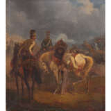 BEHRINGER, wohl Ludwig (1824-1903), "Radetzkys Truppen vor dem Schlachtfeld", - photo 1