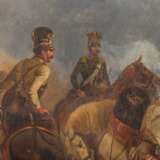 BEHRINGER, wohl Ludwig (1824-1903), "Radetzkys Truppen vor dem Schlachtfeld", - Foto 5