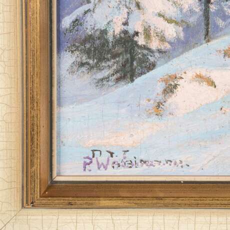 WEIMANN, PAUL, zugeschrieben (1867-c.1945), "Riesengebirge im Schnee", - фото 3