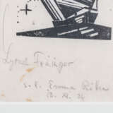 FEININGER, LYONEL (1871-1956), "Segelschiff mit drei Sternen", - Foto 3