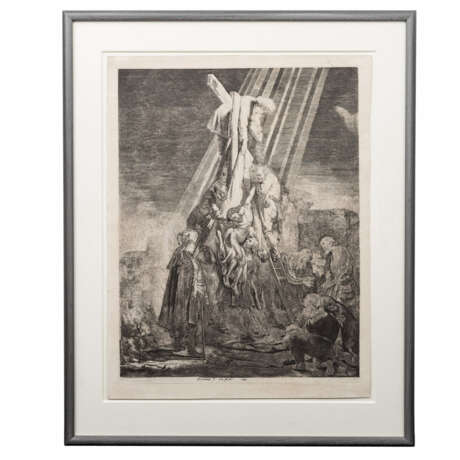 REMBRANDT VAN RIJN (1606-1669), "Die große Kreuzabnahme", - Foto 2