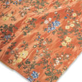 TWO CHINESE EXPORT SILK BROCADE COVERLETS - photo 6