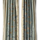 A PAIR OF METALLIC AND SILK EMBROIDERED CURTAINS - photo 2