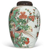 A LARGE CHINESE FAMILLE VERTE JAR - фото 2