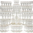 A LARGE ASSEMBLED BACCARAT PART STEMWARE SERVICE - Auction prices