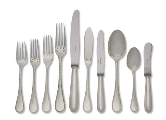 A FRENCH SILVER-PLATED FLATWARE SERVICE - photo 1