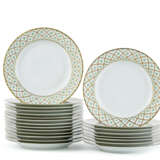 FORTY-SIX FRENCH (LE TALLEC) PORCELAIN PLATES - photo 2