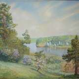 “May” Canvas Oil paint Romanticism Landscape painting 2010 - photo 1