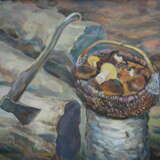 «Nature morte. Champignons-колосовики» Toile Peinture à l'huile Réalisme Nature morte 2005 - photo 1