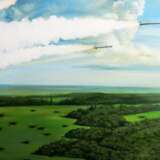 Ukrainian sky 2022 Oil on canvas Realism History painting Ukraine 2022 - photo 5