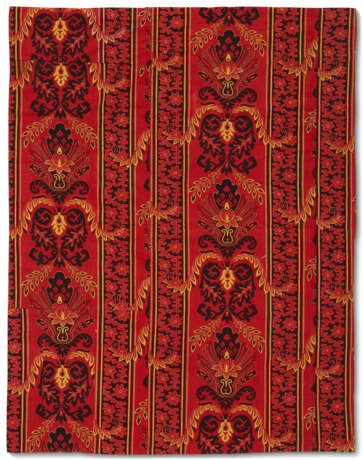 A CENTRAL ASIAN SILK AND COTTON IKAT HANGING - photo 3