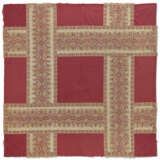 A GREEK ISLANDS EMBROIDERED COVERLET - photo 1