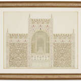 FIVE LARGE MUGHAL ARCHITECTURAL STUDIES - photo 2