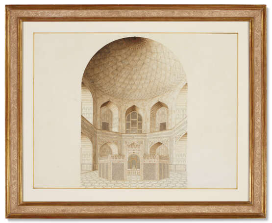FIVE LARGE MUGHAL ARCHITECTURAL STUDIES - фото 4