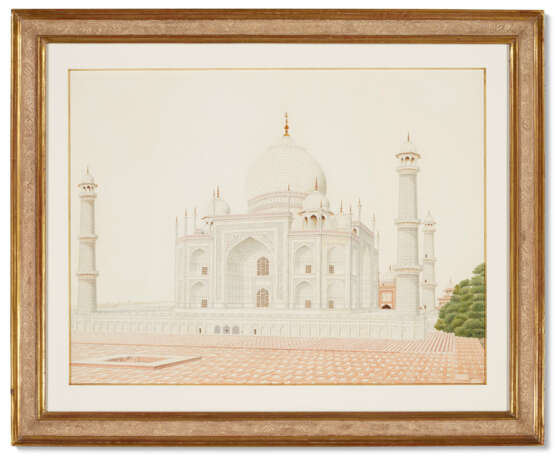 FIVE LARGE MUGHAL ARCHITECTURAL STUDIES - photo 5