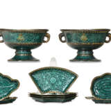 A GROUP OF INDIAN ENAMELED ARMORIAL TABLEWARES - photo 1