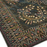 A TURKISH SILK EMBROIDERED VELVET COVER - photo 5