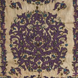 TWO ALGERIAN SILK EMBROIDERED PANELS - photo 1