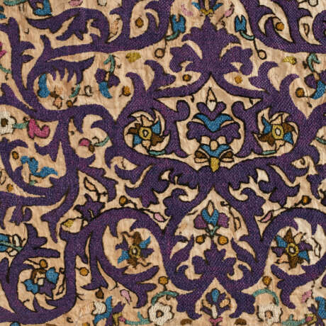 TWO ALGERIAN SILK EMBROIDERED PANELS - Foto 5