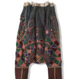 A PAIR OF EMROIDERED MEN'S PANTS, HAUSA - фото 1