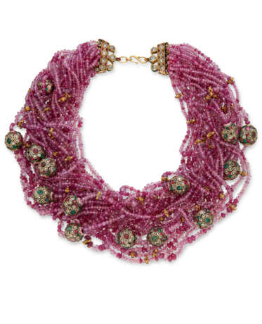 AN INDIAN MULTI-GEM NECKLACE - фото 3