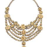 AN INDIAN MULTI-GEM AND DIAMOND NECKLACE - Foto 4