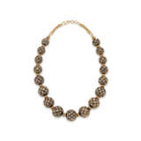 A DIAMOND AND ONYX NECKLACE - Foto 1