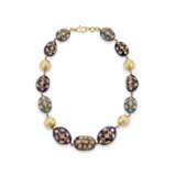 AN INDIAN MULTI-GEM AND DIAMOND NECKLACE - Foto 1