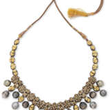 AN INDIAN GRAY CULTURED PEARL AND MULTI-GEM NECKLACE - photo 4