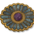 A MULTI-GEM BROOCH - Prix ​​des enchères