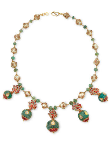 AN INDIAN MULTI-GEM NECKLACE - фото 4