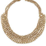 AN INDIAN FIVE-ROW DIAMOND NECKLACE - Foto 4