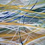 СВЕТ НАСТУПАЕТ Aquarellpapier Acrylfarbe Abstrakte Kunst фантазийная композиция Russland 2021 - Foto 3