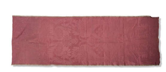 A GROUP OF SEVEN BERRY TONED SILKS - photo 24