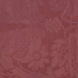A GROUP OF SEVEN BERRY TONED SILKS - фото 29