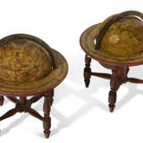 A PAIR OF GEORGE IV TERRESTRIAL AND CELESTIAL MINIATURE TABLE GLOBES - Foto 5