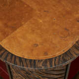 AN ENGLISH CALAMANDER-GRAINED AND PARCEL-GILT LIBRARY TABLE - фото 5