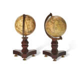 A PAIR OF WILLIAM IV TERRESTRIAL AND CELESTIAL MINIATURE TABLE GLOBES - фото 4