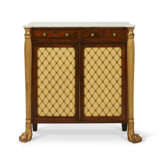 A REGENCY INDIAN ROSEWOOD AND PARCEL-GILT SIDE CABINET - фото 2