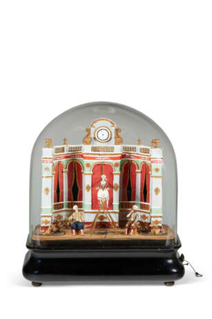 A FRENCH MUSICAL AUTOMATON WITH TIMEPIECE - photo 1