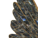 A FRENCH ORMOLU AND LABRADORITE TWIN-BRANCH WALL-LIGHT - photo 3