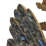A FRENCH ORMOLU AND LABRADORITE TWIN-BRANCH WALL-LIGHT - photo 4