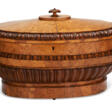 A WILLIAM IV POLLARD OAK BURR ELM AND OAK WINE COOLER - Prix ​​des enchères