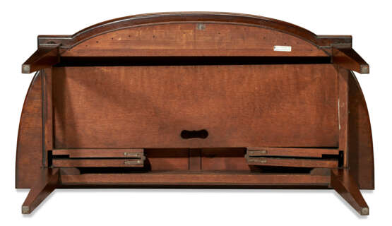 A GEORGE III MAHOGANY CONCERTINA ACTION GAMES TABLE - photo 6