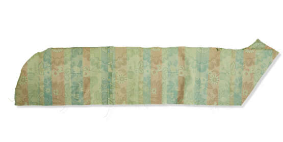 A GROUP OF SEVEN ENGLISH OR CONTINENTAL LIGHT GREEN SILKS - photo 10