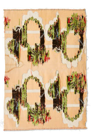 A LENGTH OF FRENCH SILK BROCADE - photo 11